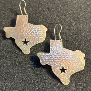 Texas State Star Earrings